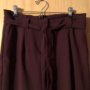 Express paper bag dress pants